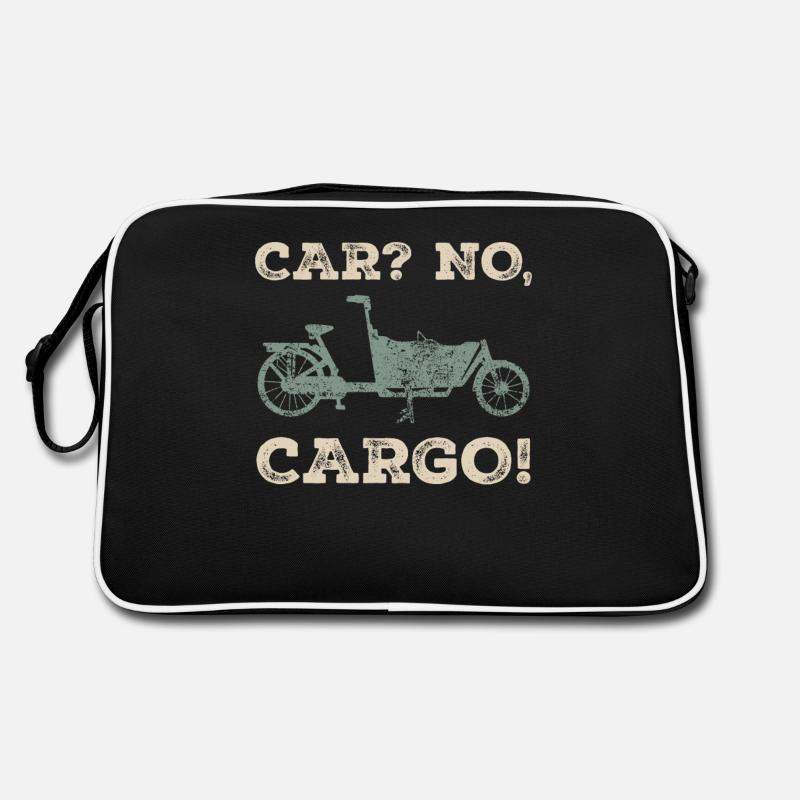 Car No Cargo Bicycle Cargobike Retro Bag