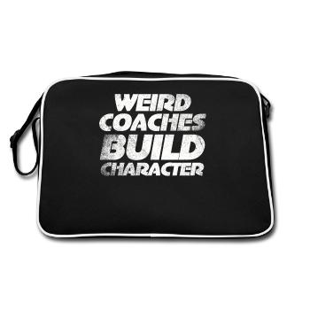 Weird Coaches Form Character Coach - Retro Bag - black/white - Back