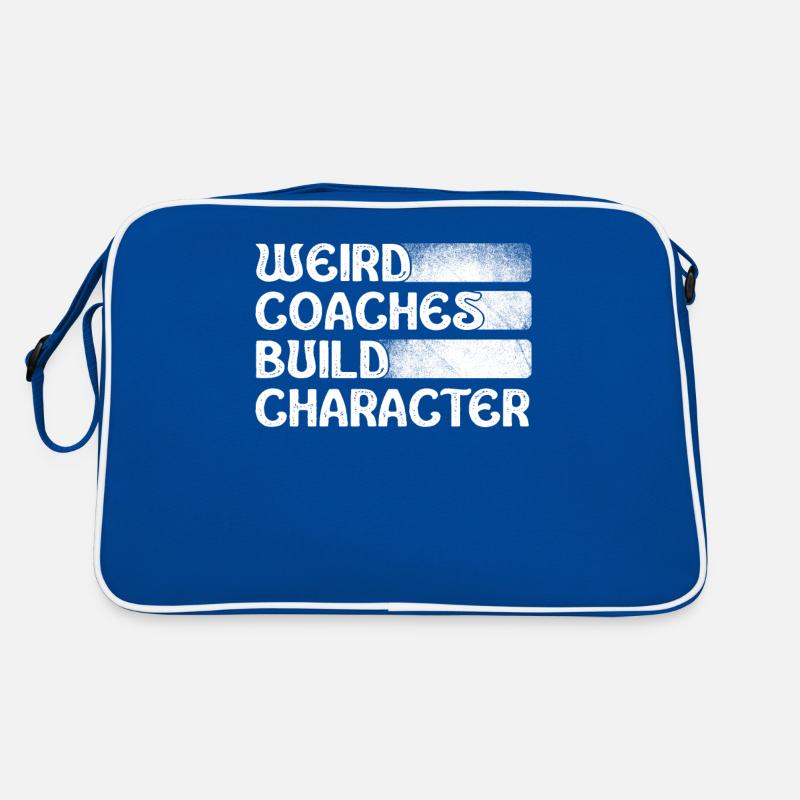 Seltsame Coaches Bilden Charakter Trainer Retro Tasche