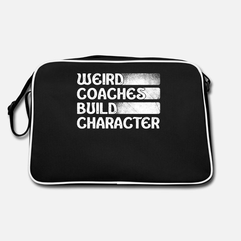 Seltsame Coaches Bilden Charakter Trainer Retro Tasche