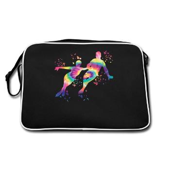 Patinage artistique Patinage sur glace Patinage artistique - Sac Retro - noir/blanc - Dos