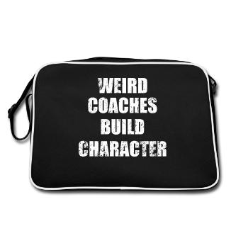 Weird Coaches Make Up Character Coach - Retro Bag - black/white - Back