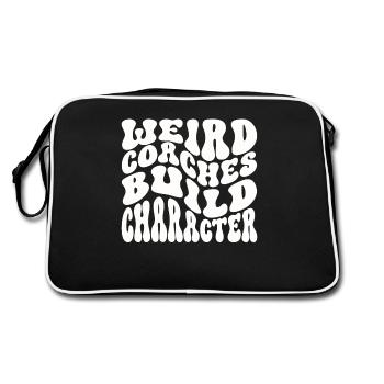 Weird Coaches Make Up Character Coach - Retro Bag - black/white - Back