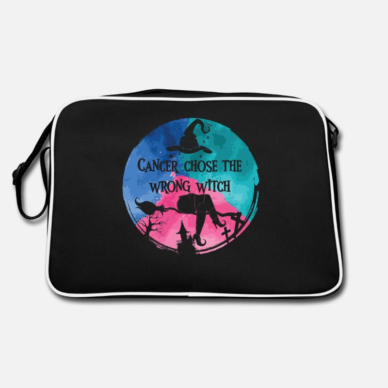 Cancer chose the wrong witch thyroid cancer Retro Bag