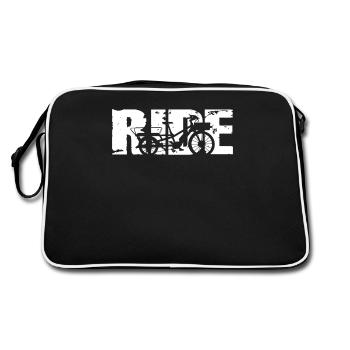 Vélo Cargo - Sac Retro - noir/blanc - Dos