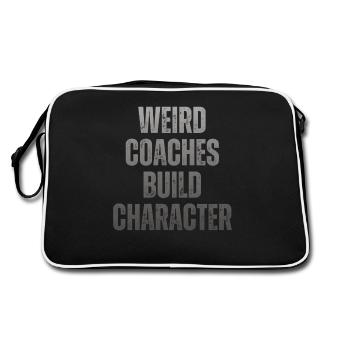 Weird Coaches Make Up Character Coach - Retro Bag - black/white - Back