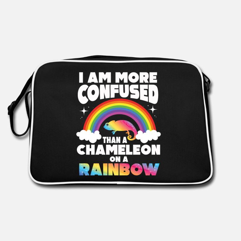 Je suis plus confus qu’un caméléon Sac Retro