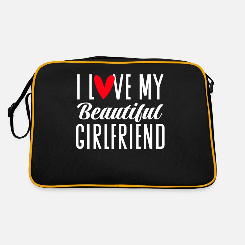 Couples Amour Coeur Ami Idée Cadeau Relation Sac Retro