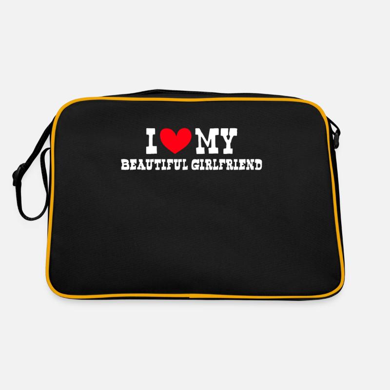 Couples Amour Coeur Ami Idée Cadeau Relation Sac Retro