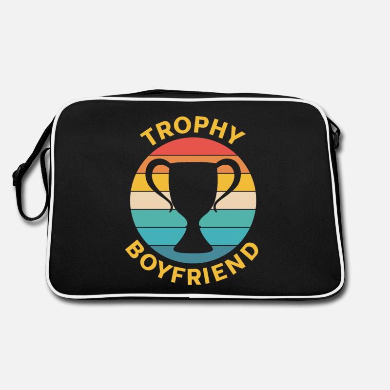 Idée cadeau de partenaire d’amour pour les couples de petits amis Sac Retro