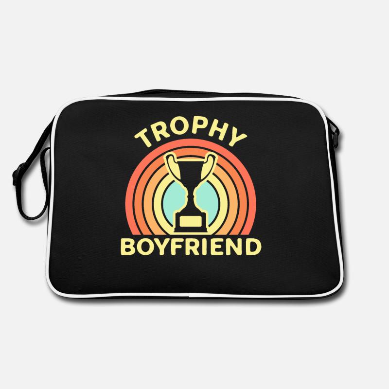 Boyfriend Couples Love Relationship Partner Gift Idea Retro Bag