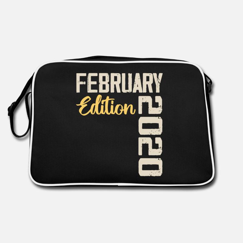 Février 2020 Anniversaire Février 2020 Rétro Sac Retro
