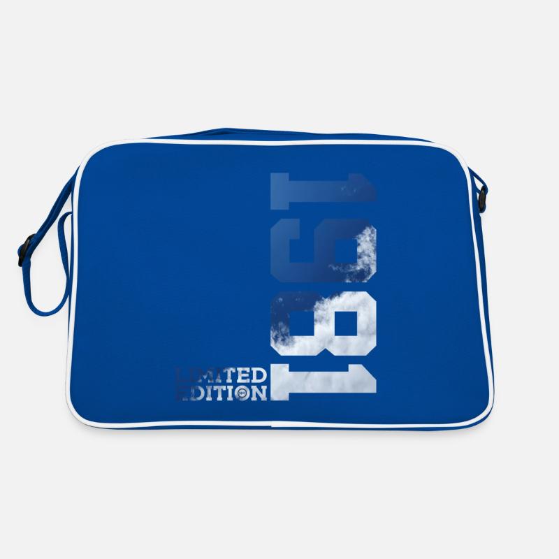 LIMITED EDITION 1981 45. GEBURTSTAG Retro Tasche