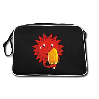 Près de vous - Sac Retro - noir/blanc - Dos