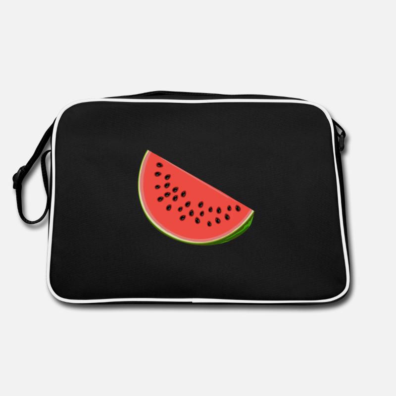 Pastèque aux graines Sac Retro