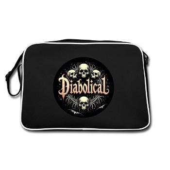 Diabolique - Diabolico - Sac Retro - noir/blanc - Dos