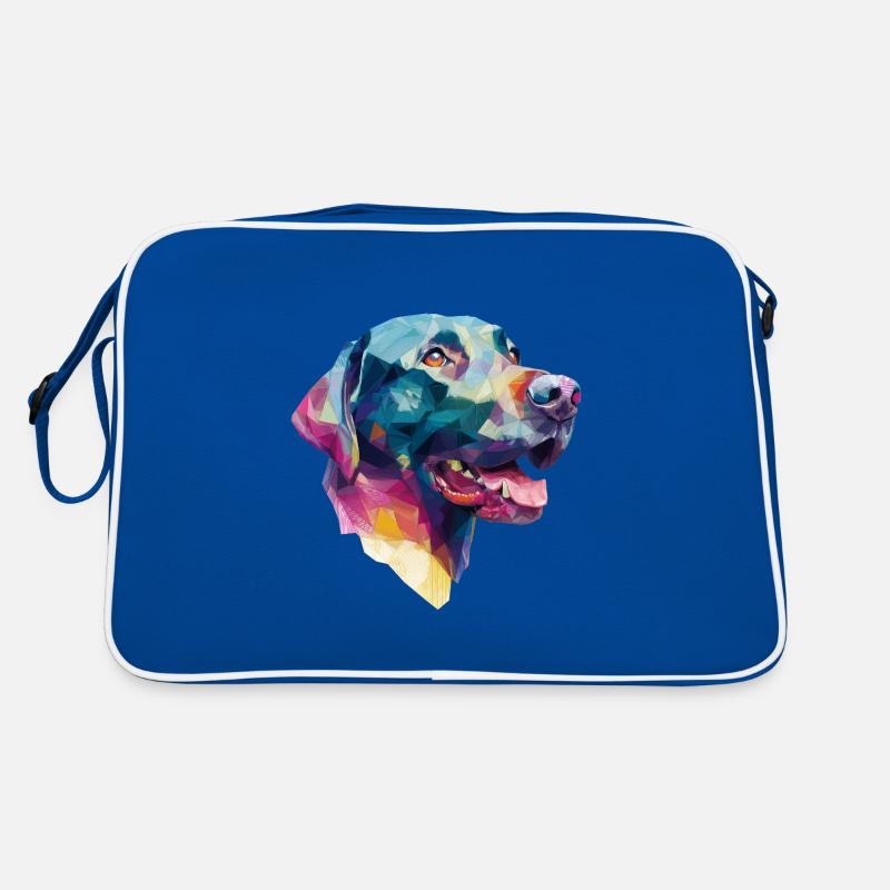 Conception Low Poly Labrador Retriever Sac Retro