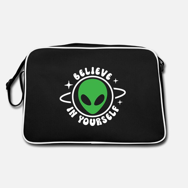 Glaube an dich selbst Retro Tasche
