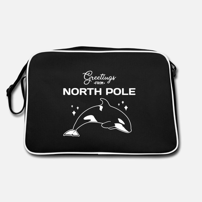 Greetings from the North Pole Retro Bag
