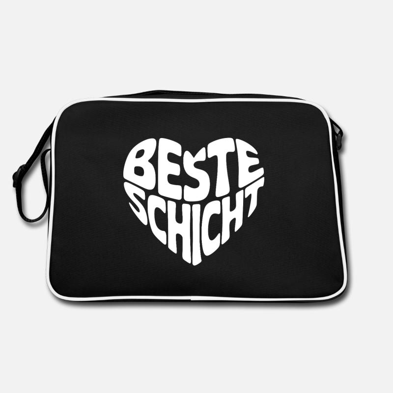Beste Schicht Retro Tasche