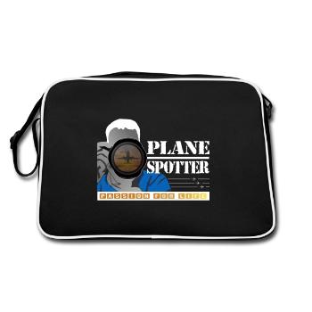 Plane Spotter - Rising to the sky - Sac Retro - noir/blanc - Dos