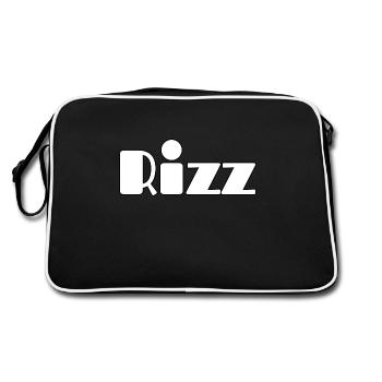 Design moderne Rizz - Sac Retro - noir/blanc - Dos