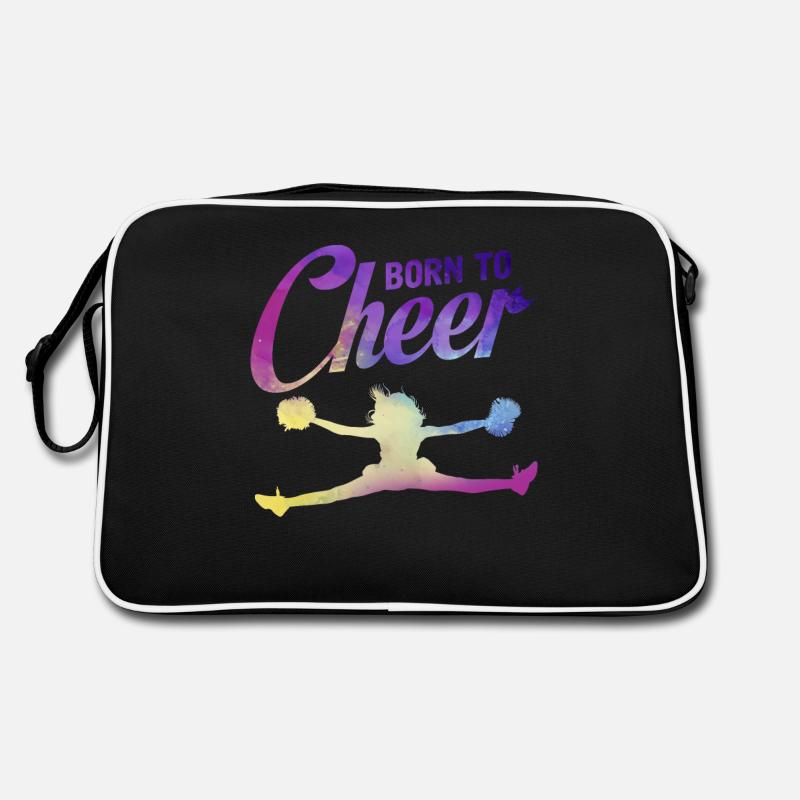 Cheerleader, Born to Cheer, Retro Tasche