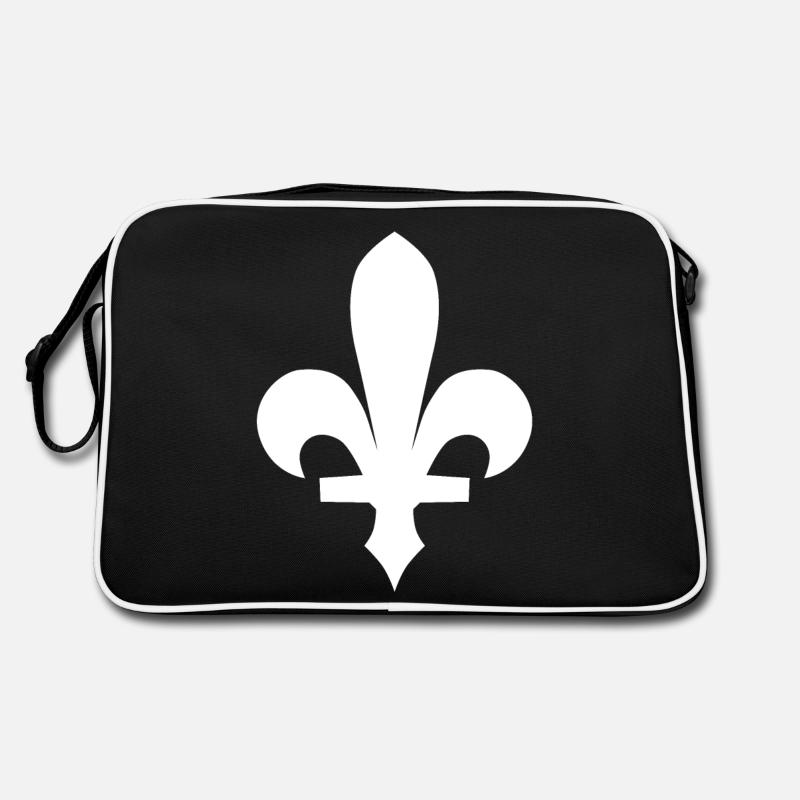 Bosna Ljiljan - Sac Retro - noir/blanc