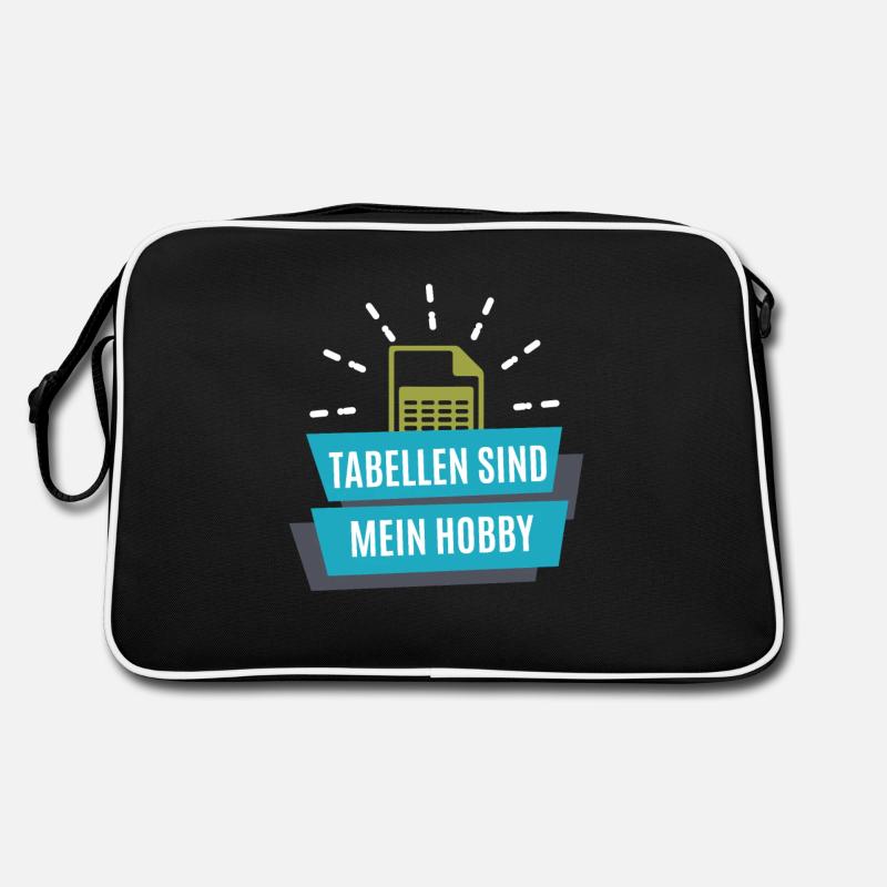 Tabelle - Buchhalter Retro Tasche