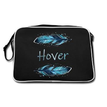 Flotter - Sac Retro - noir/blanc - Dos