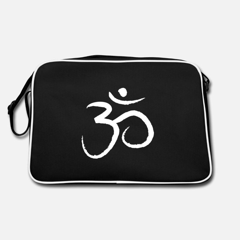 OM - Retro Bag - black/white