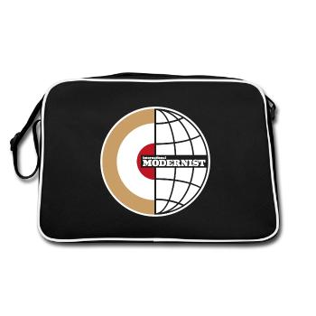 Modernist Half Target - Sac Retro - noir/blanc - Dos