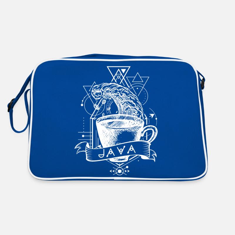 Java Programmiersprache Retro Tasche