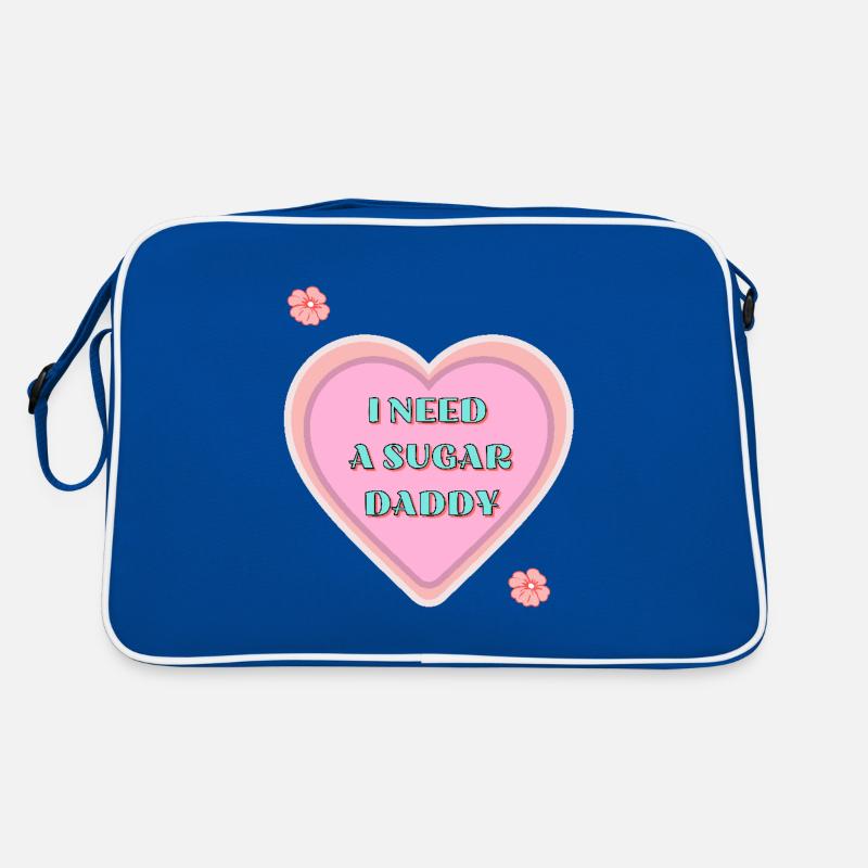 Freches Herz Sugar Daddy mit Statement Retro Tasche