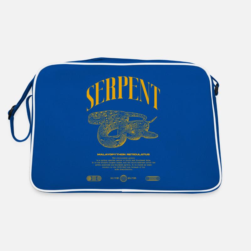 Python réticulé Reptile Keeper Streetwear Sac Retro