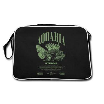 Rotfeuerfisch Marine Fish Keeper Moderne Streetwear - Retro Tasche - Schwarz/Weiß - Hinten