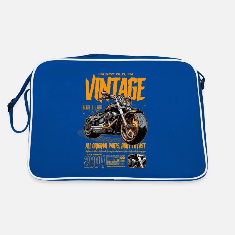 Motorrad Geburtstag 2004 Retro Tasche