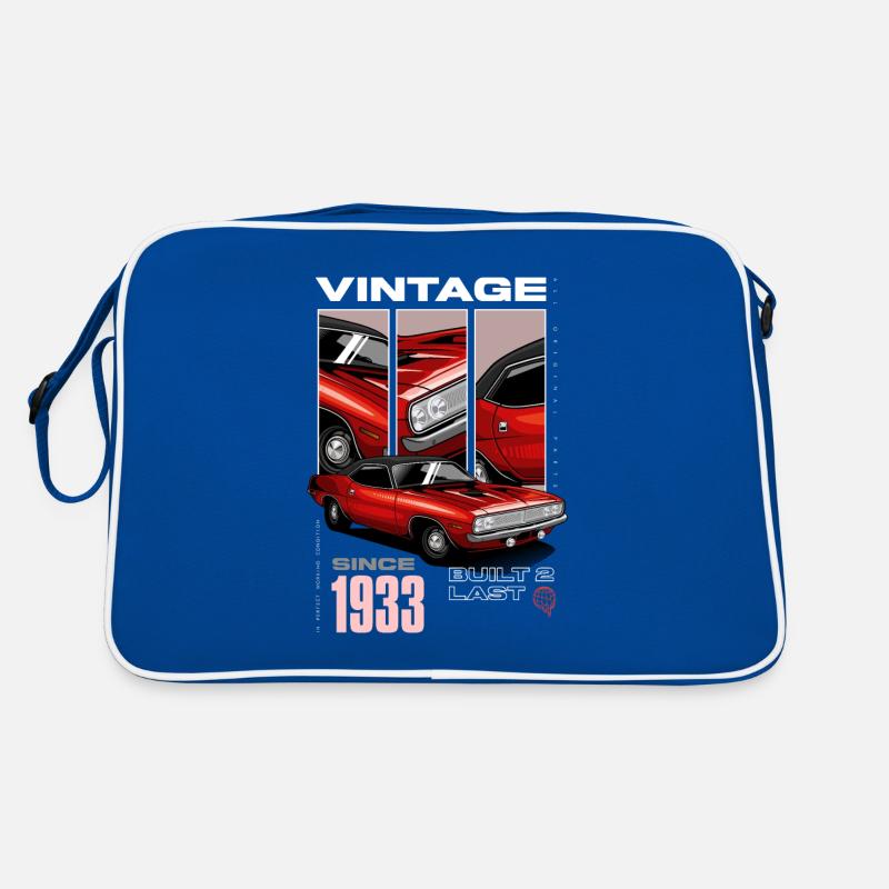 Ich bin nicht alt, ich bin ein Oldtimer, geboren 1933 Retro Tasche