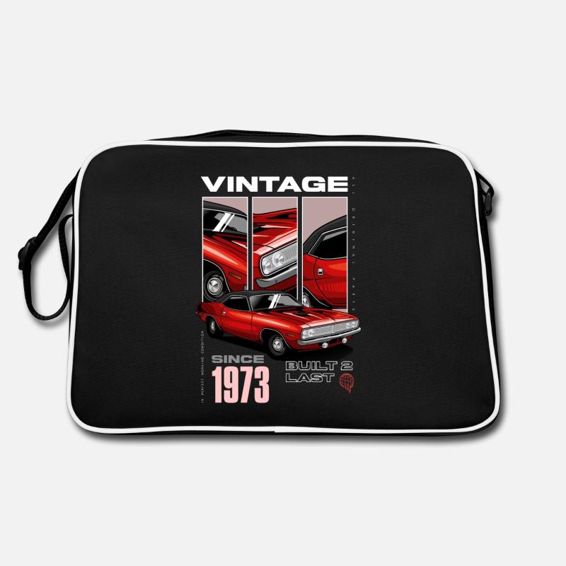 Ich bin nicht alt, ich bin ein Oldtimer, Oldtimer Jahrgang 1973 Retro Tasche