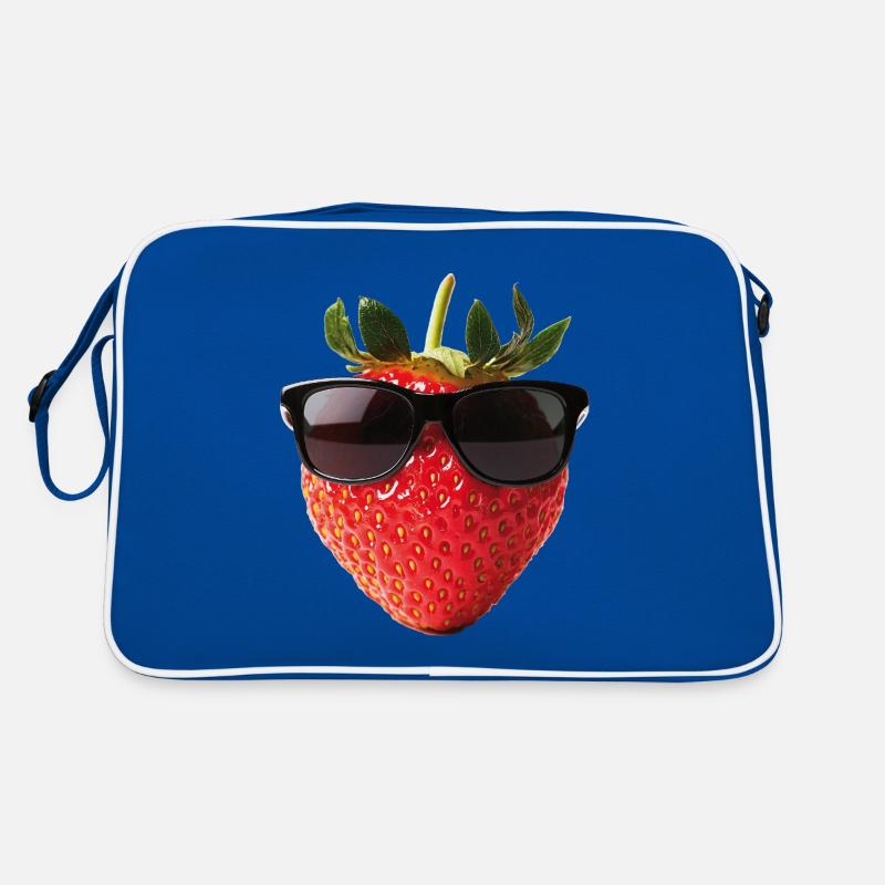 Erdbeere Sonnenbrille Cool Retro Tasche