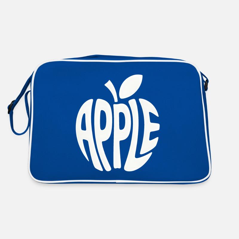 Apple - Cool Fruit Logo Retro Bag