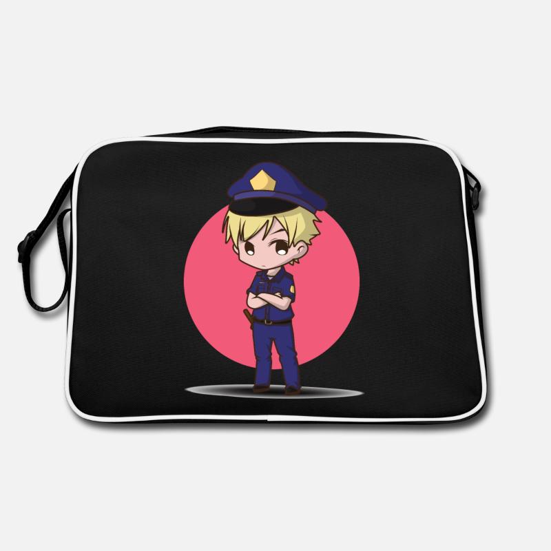 Little policeman Retro Bag