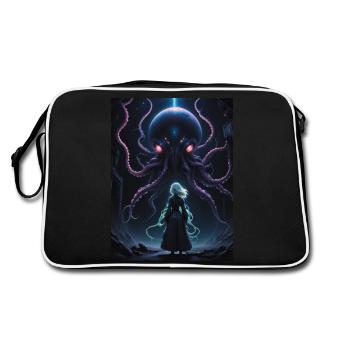 kraken du cosmos - Sac Retro - noir/blanc - Dos