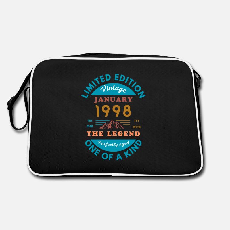 January 1998 Anniversaire Édition Limitée Sac Retro