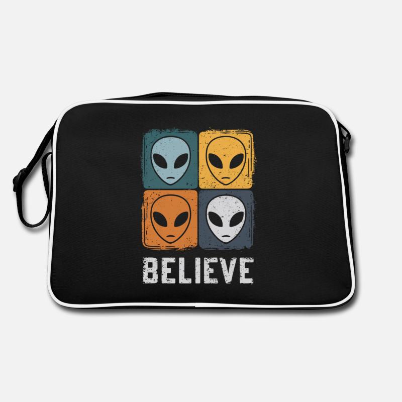 Believe in the Unknown Space Adventure Retro Bag