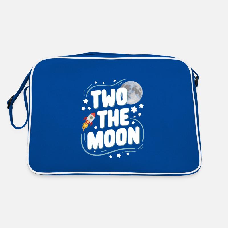 Second Birthday Space Celebration Retro Bag
