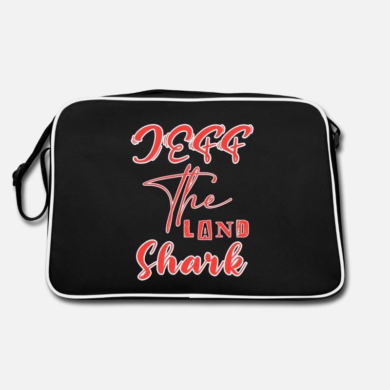 Jeff Der Landhai Rote Version Retro Tasche