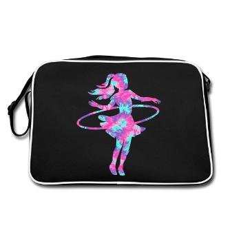Dance Hoop Tie Dye Dancer Hoop - Retro Bag - black/white - Back
