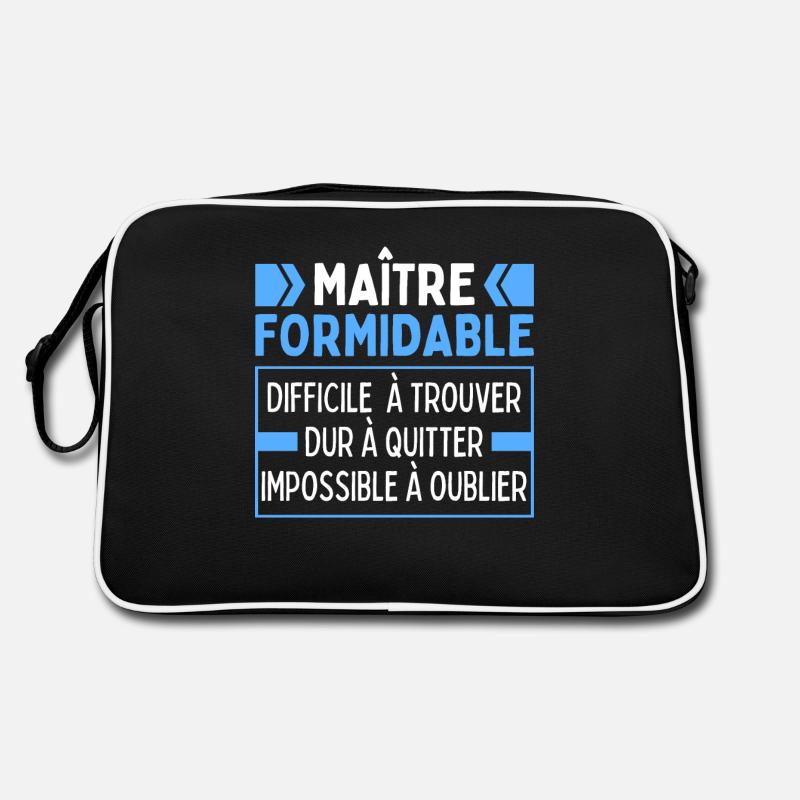 Maître Formidable Remerciements Professeur D'école Sac Retro
