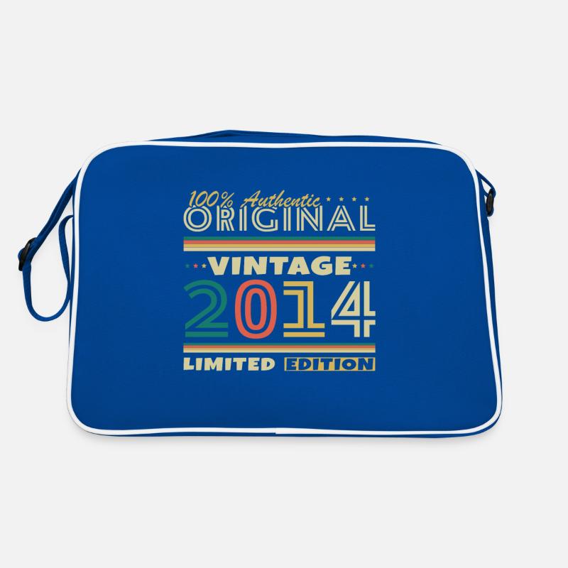 2014 Vintage Retro Birthday Gift Retro Bag